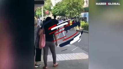 Kendisini kaçırmaya çalışan adamı tek bir hareketi ile püskürttü