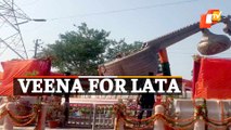 Lata Mangeshkar Birthday - Giant Veena Inaugurated In Ayodhya