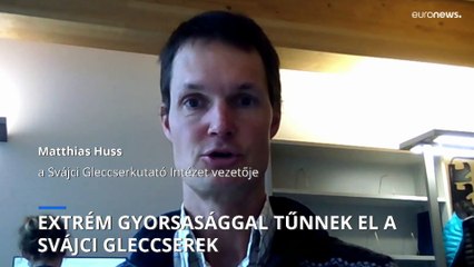 Rekordgyorsan olvadtak idén nyáron a svájci gleccserek