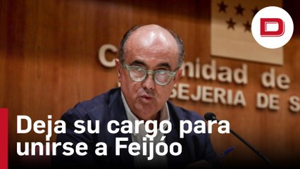 Antonio Zapatero, responsable contra la covid en Madrid, deja su cargo para unirse a Feijóo