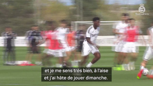 Benzema : Je vais bien et je suis content de revenir dans l'équipe