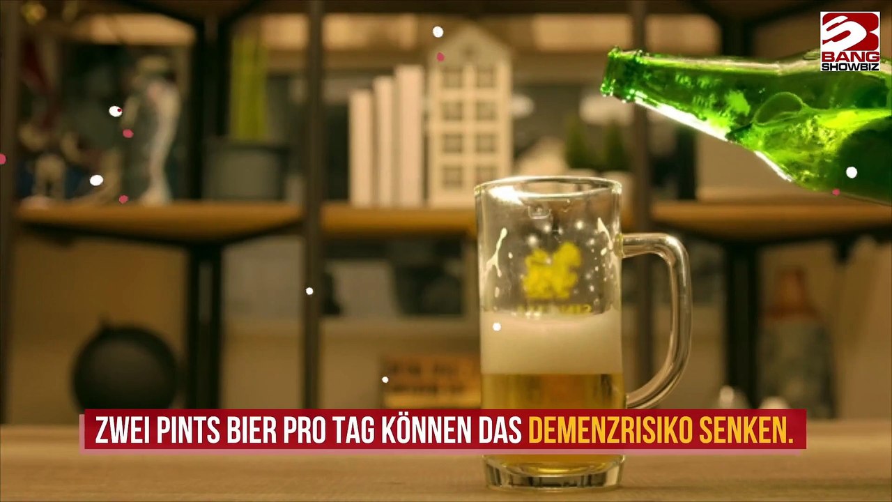 Biertrinken senkt das Demenzrisiko