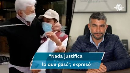 Tabe se suma a las disculpas de su papá, tras amagar con un cuchillo a un empleado del GobCDMX