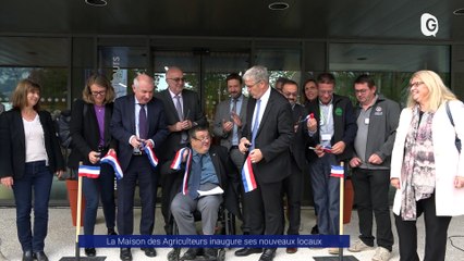 Reportage - La Maison des Agriculteurs inaugure ses nouveaux locaux - Reportages - TéléGrenoble