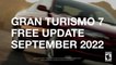 Grand Turismo 7 : update septembre