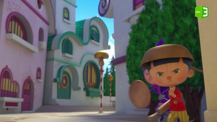 بينوكيو ورفاقه يحاصرون القدر المتحرك المسحور