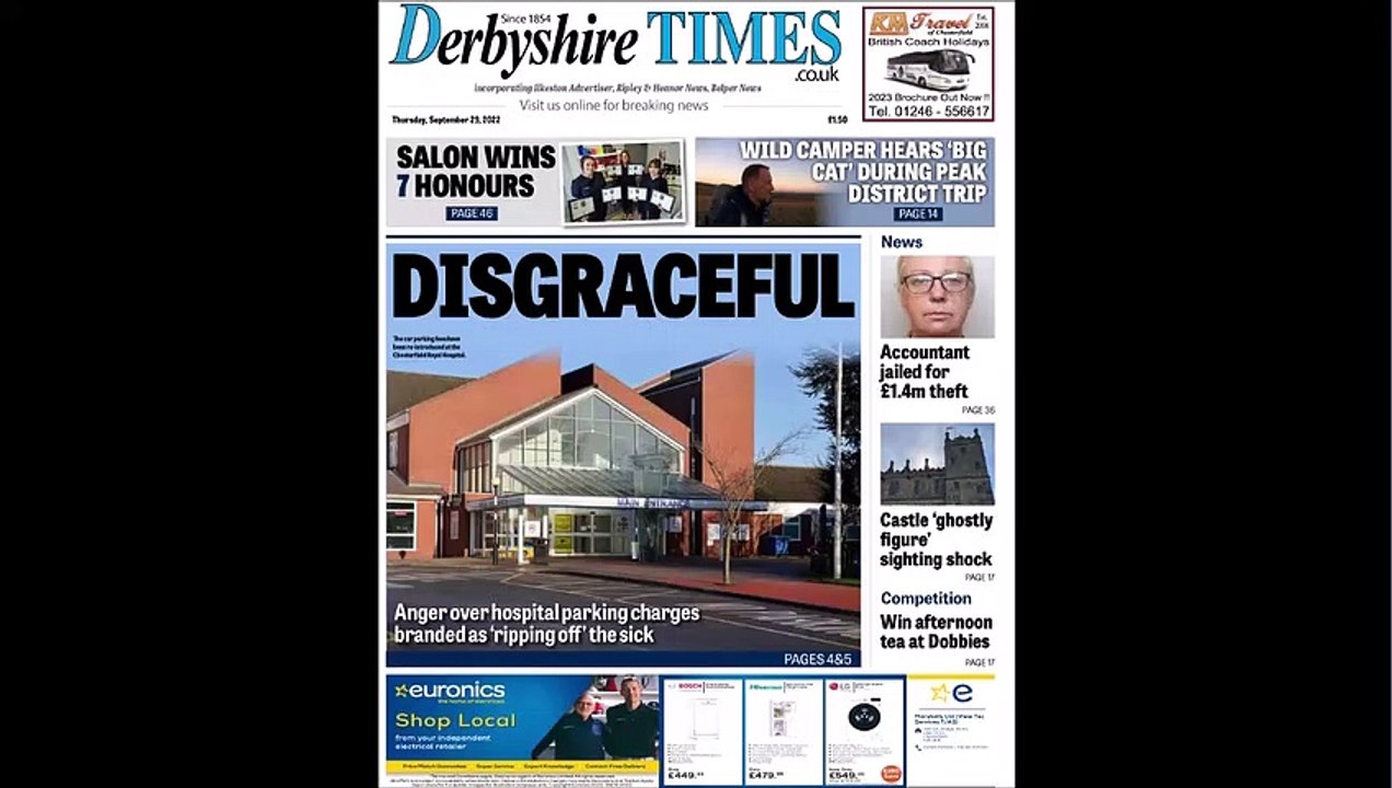 Inside this weeks Derbyshire times 28th September
