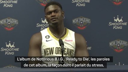 Pelicans - Zion : "L'album de Notorious B.I.G. m'a vraiment aidé à changer mon état d'esprit"