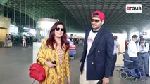 Ahead Of Wedding, Richa Chadha And Ali Fazal Fly Out Of Mumbai