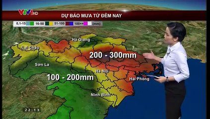 Tin bão khẩn cấp cập nhật 22h - 16.09.2014
