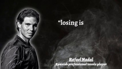 Rafael Nadal quotes on Roger Federer || Motivat yourself || #motivational #quotes
