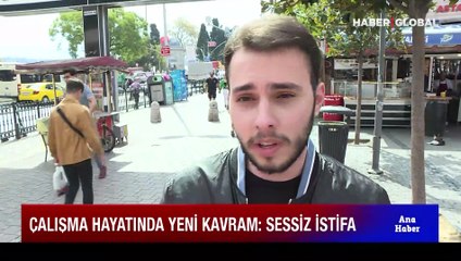 Çalışanların yüzde 24'ü sessiz istifada!