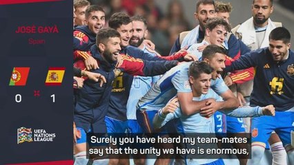 Players react to 'smash n' grab' Spain in Portugal