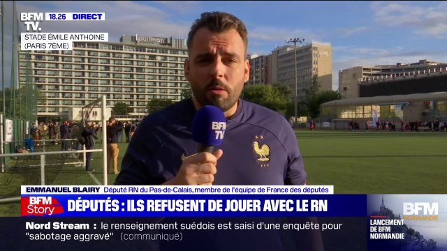 Pour Emmanuel Blairy, la gauche préfère jouer au football avec des délinquants dans les prisons