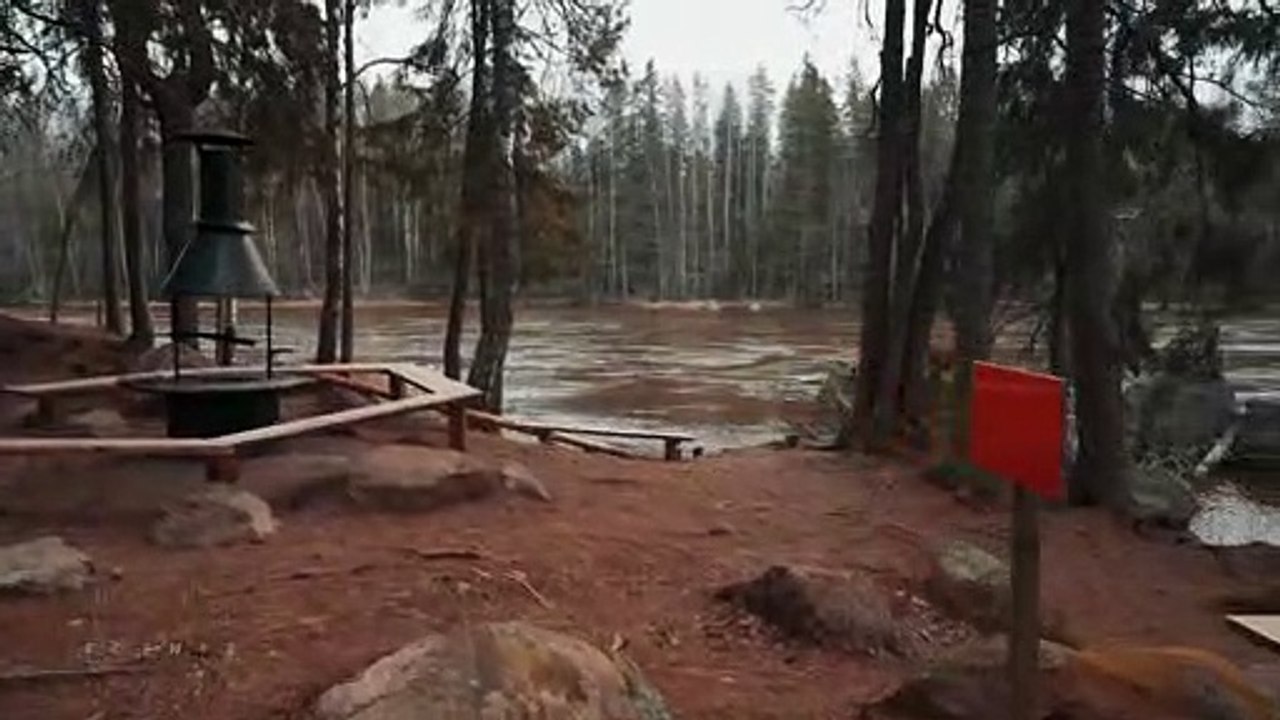 Snowfall Nature Walk, Former Railway Hiking Trail Finland
