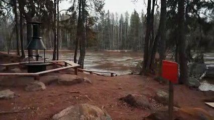 Snowfall Nature Walk, Former Railway Hiking Trail Finland