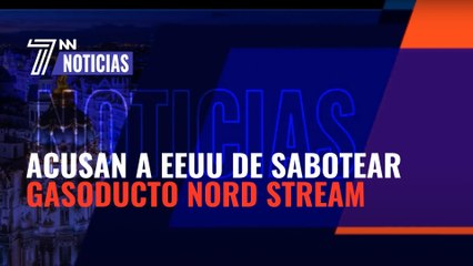 Acusan a EEUU de sabotear el gasoducto Nord Stream