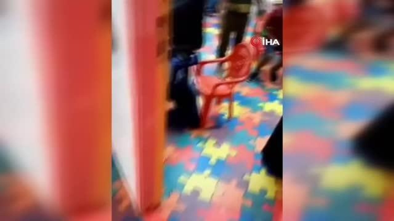 İsrail'in Cenin'deki saldırısı sırasında anaokulundaki çocuklar korku dolu anlar yaşadı