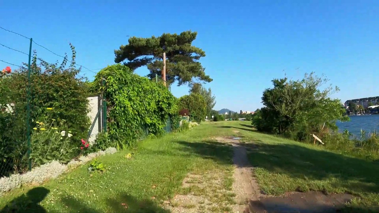 Wien: Dragonerhäufel Alte Donau