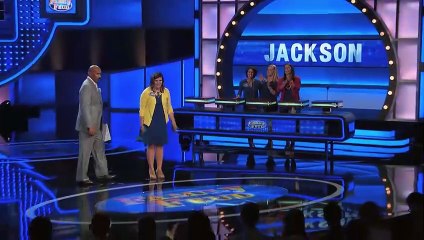 The Jacksons are JUMPIN - Steve Harvey Family Feud