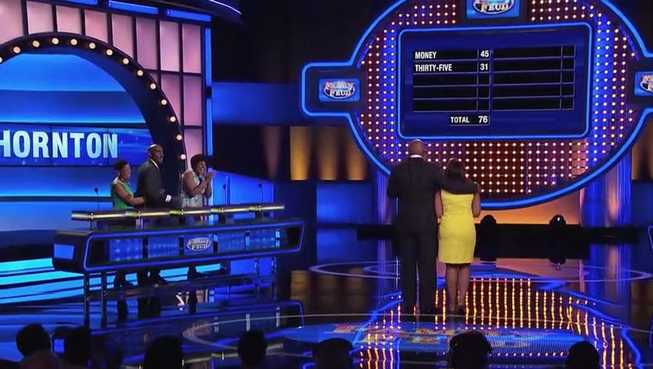 The Thornton_s play Fast Money - Family Feud Steve Harvey - video ...