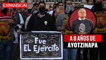 PROTESTAS a 8 AÑOS del CASO AYOTZINAPA | ÚLTIMAS NOTICIAS