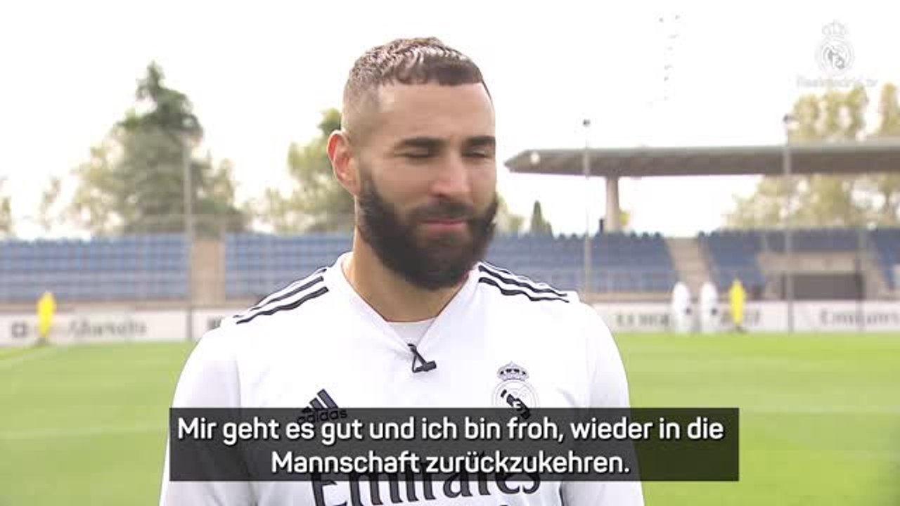 Benzema freut sich auf Comeback gegen Osasuna