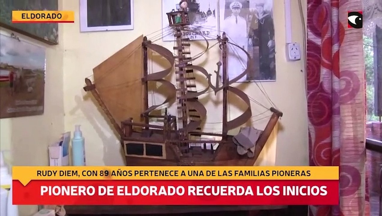 Pionero de Eldorado recuerda los inicios