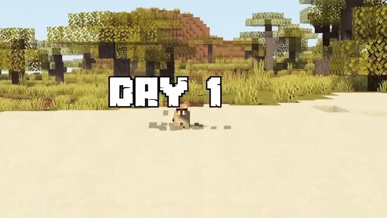 قضيت 100 يوم كـ أسد في ماينكرافت هارد كور .. إليكم ما حدث