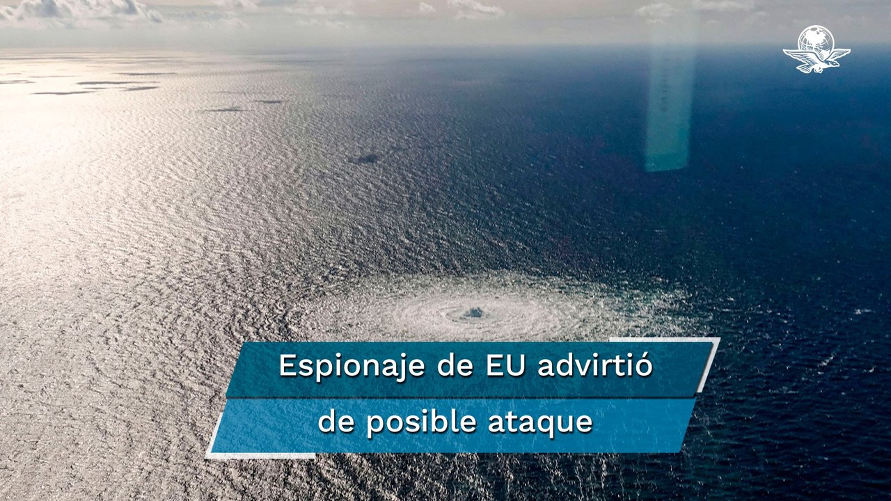 CIA alertó a Alemania de posible ataque a gasoductos Nord Stream
