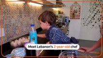 Meet Lebanon's 2-year-old chef