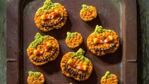 Rice Krispies   Jack-o'-Lanterns = Spookiest Treat Ever