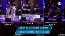 Esto es lo que se sabe del estado de salud de Alejandra Guzmán tras sufrir fuerte caída