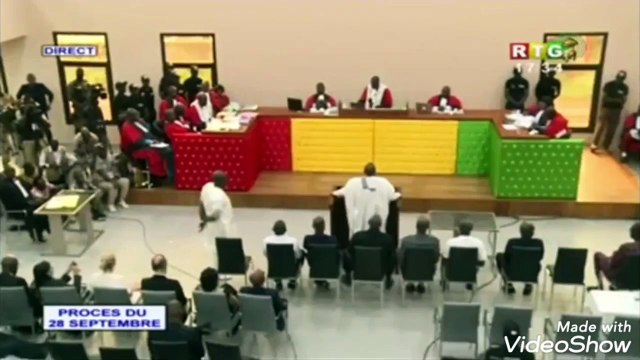 Procès du 28 septembre : Dadis à la barre...