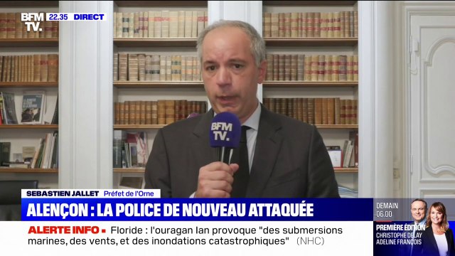 Sébastien Jallet, préfet de l'Orne: Le parquet d'Alençon a ouvert une enquête en flagrance qui permettra de rechercher les auteurs des violences