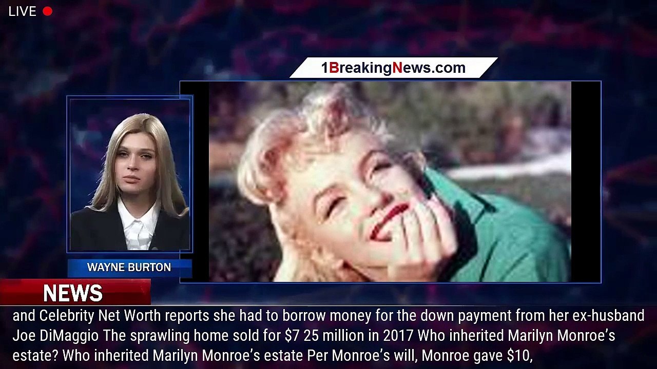 What Marilyn Monroe's Net Worth Was & Who Inherited Her Fortune After She  Died