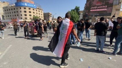 El Parlamento iraquí se reúne por vez primera en dos meses entre protestas