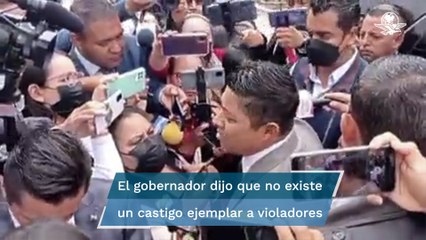 “Quien no esté a favor de castración a violadores, está a favor de la violación”: Gobernador de SLP