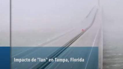 El poderoso huracán "Ian" impacta a Florida; el ojo está por tocar tierra