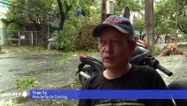 Tifón Noru azota a Vietnam y destruye viviendas