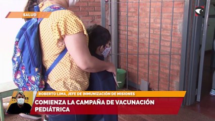 Comienza la campaña de vacunación pediátrica