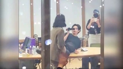 OMG! Taehyung "The Sexy Camera Man" trends after THIS video  (Starry Night radio show with bts v)