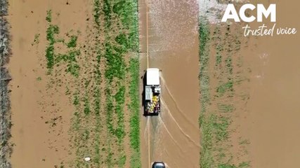 Breeza flooded road - September 29, 2022 - Northern Daily Leader