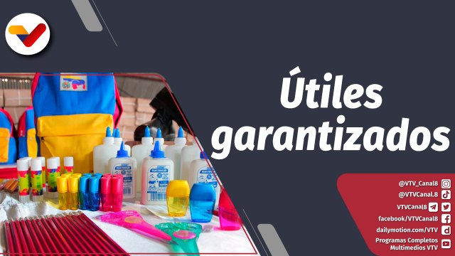 Programa 360° | Gobierno Bolivariano garantiza útiles y uniformes escolares en el período 2022-2023