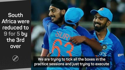 Arshdeep and Chahar help India to crushing win over South Africa