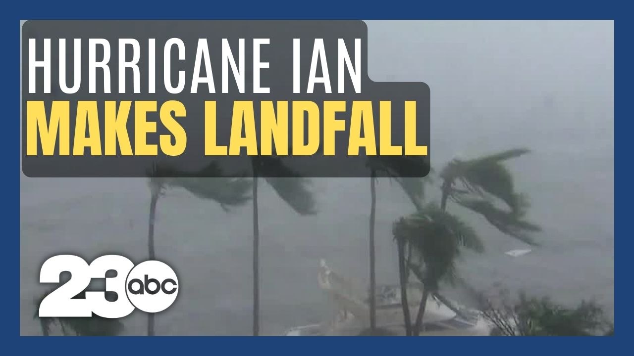 Hurricane Ian makes landfall along the Florida Gulf Coast