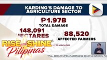 Halaga ng pinsala ng Bagyong Karding sa sektor ng agrikultura, umakyat na sa P1.97-B