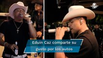 Eduin Caz, la colección de autos del vocalista de Grupo Firme