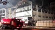 Sultanbeyli'de çelik tencere fabrikasında çıkan yangın 13 saat sonra söndürüldü
