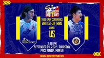 GAME 1 SEPTEMBER 29, 2022 | VNS-ONE ALICIA GRIFFINS vs PGJC-NAVY SEALIONS | BATTLE FOR 3RD OF 2022 SPIKERS' TURF S5 OPEN CONFERENCE